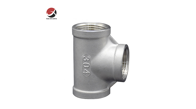 不鏽(xiù)鋼等徑三通管件(jian)