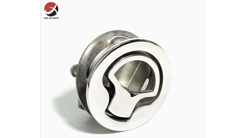 不(bú)鏽鋼鎖體地闆扣(kou) 釣魚艇遊艇艙蓋(gai)甲闆拉手